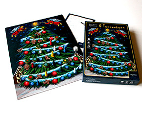 Unser Weihnachtsspiel: O Tannenbaum in Neuauflage (Spielbrett / Schachtel)
