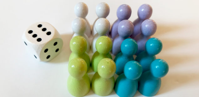 HEUTE im Angebot: Ludo Spielfiguren in Pastellfarben #pöppeltage #halmakegel