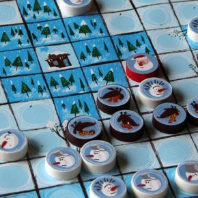 "Hilfe, sie wollen den Weihnachtsmann klauen" - unser weihnachtliches Hnefatafl #Adventkalender #Fenster8