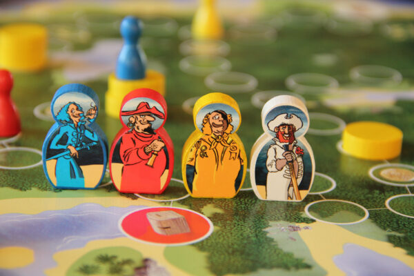 spielfiguren werbespiel piraten goldraub